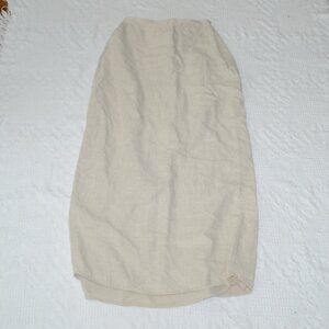 Dissh  100% Linen Maxi Skirt US 4
